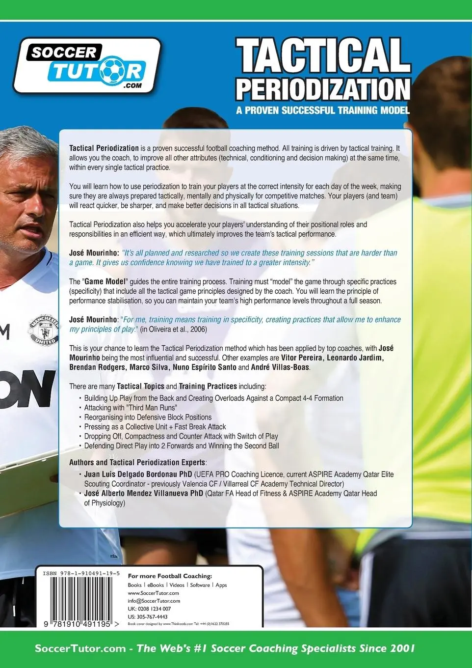 Rückseite: 9781910491195 | Tactical Periodization - A Proven Successful Training Model | Buch