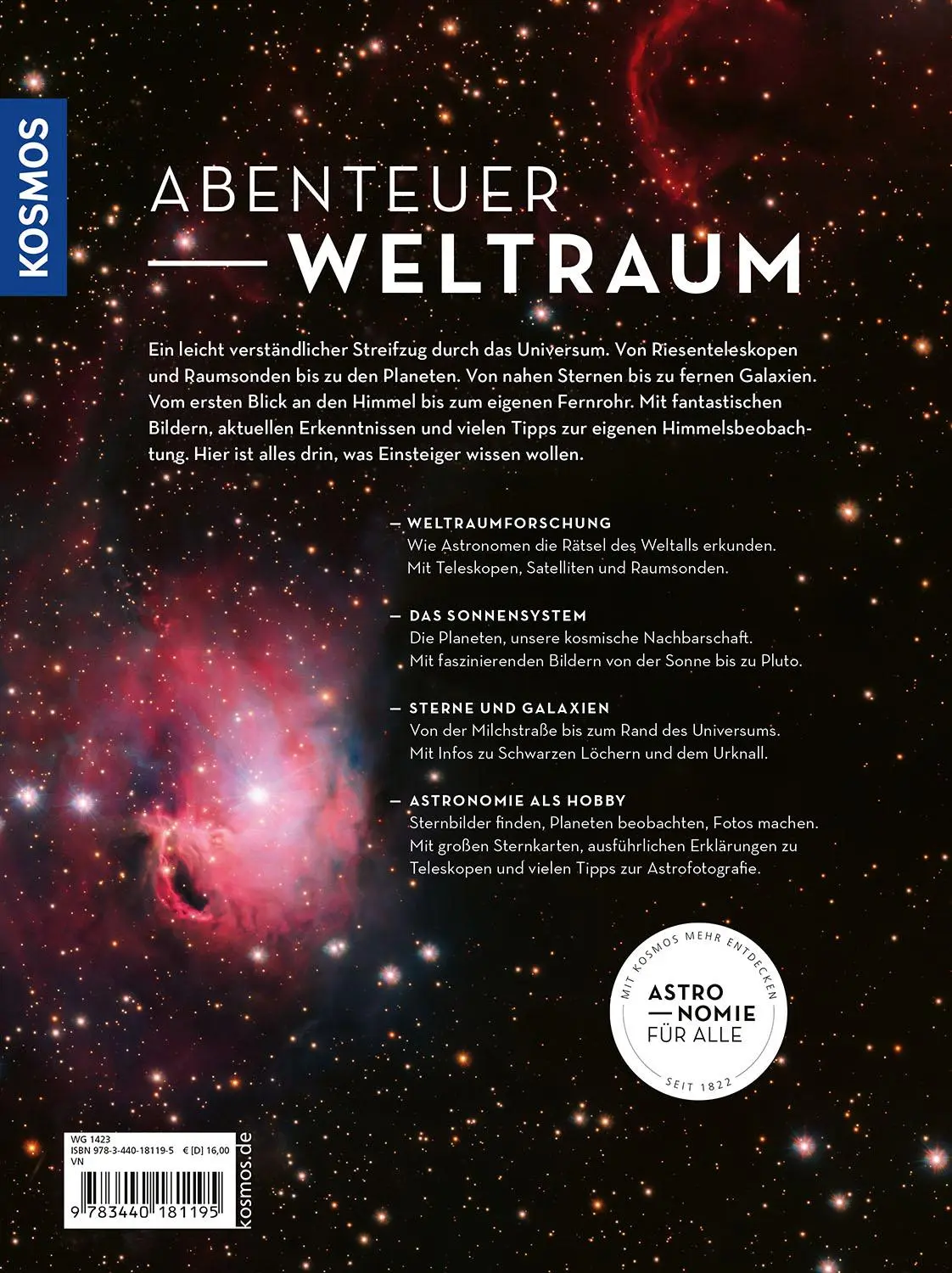 Rückseite: 9783440181195 | Alles über Astronomie | Mark Emmerich (u. a.) | Buch | 208 S. | 2025