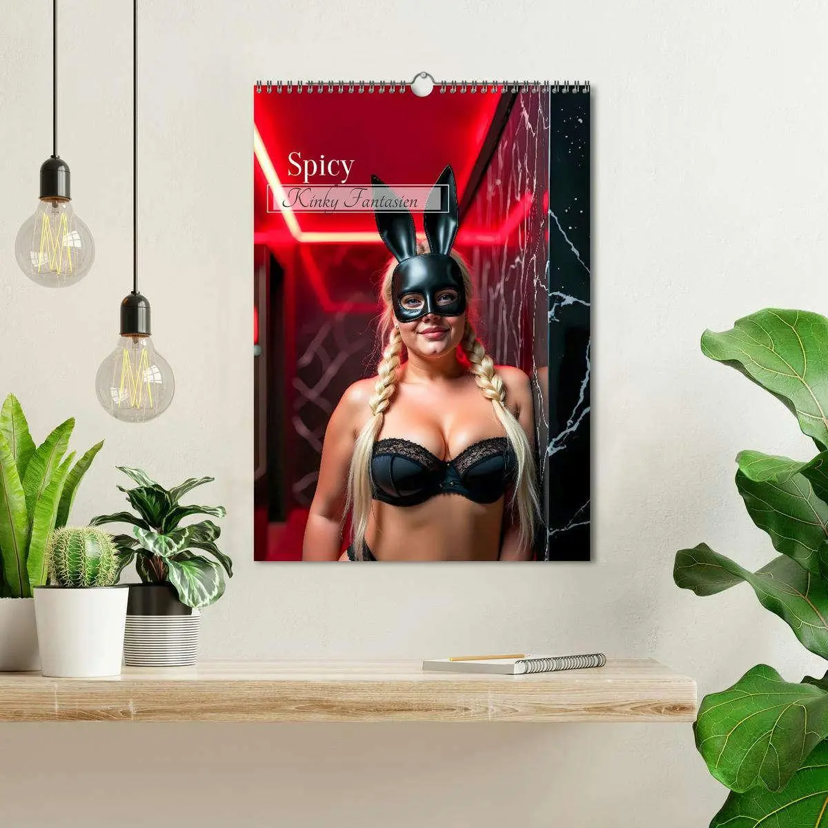 Bild: 9783457251195 | Spicy - Kinky Fantasien (Wandkalender 2026 DIN A3 hoch), CALVENDO...