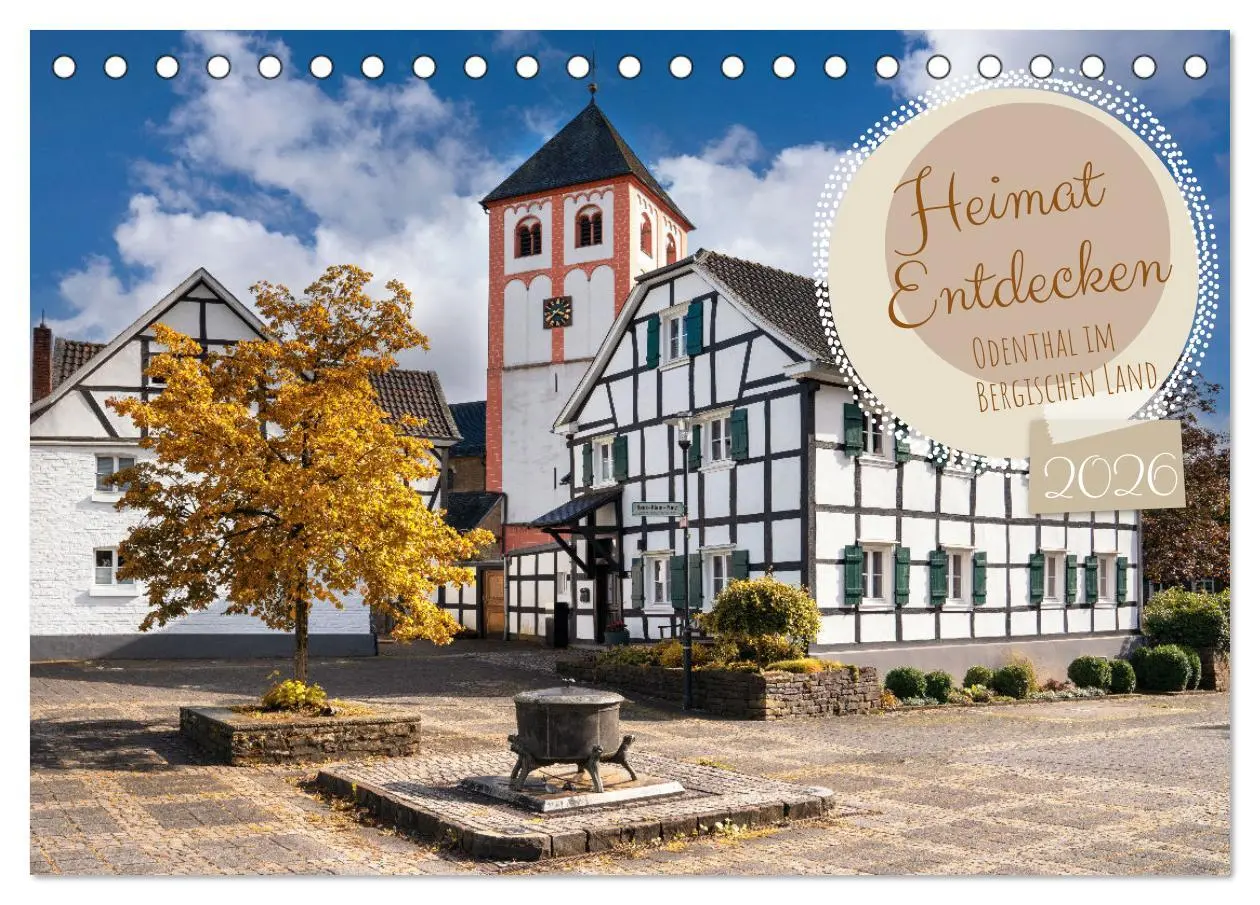 Cover: 9783457561195 | Heimat Entdecken - Odenthal im Bergischen Land (Tischkalender 2026...