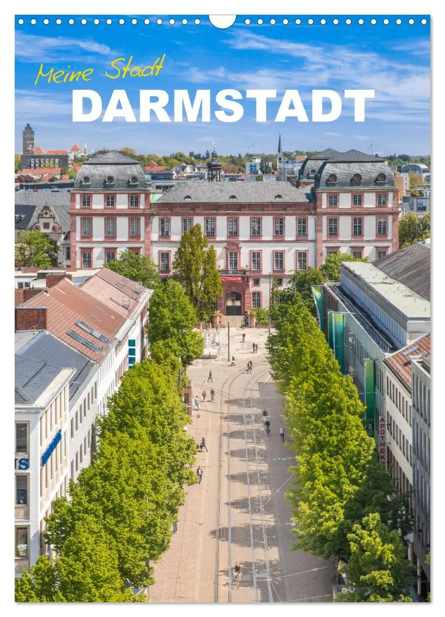 Cover: 9783516411195 | Meine Stadt Darmstadt (Wandkalender 2026 DIN A3 hoch), CALVENDO...