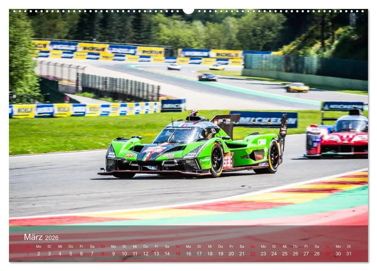 Bild: 9783516721195 | World Endurance Championship (Wandkalender 2026 DIN A2 quer),...