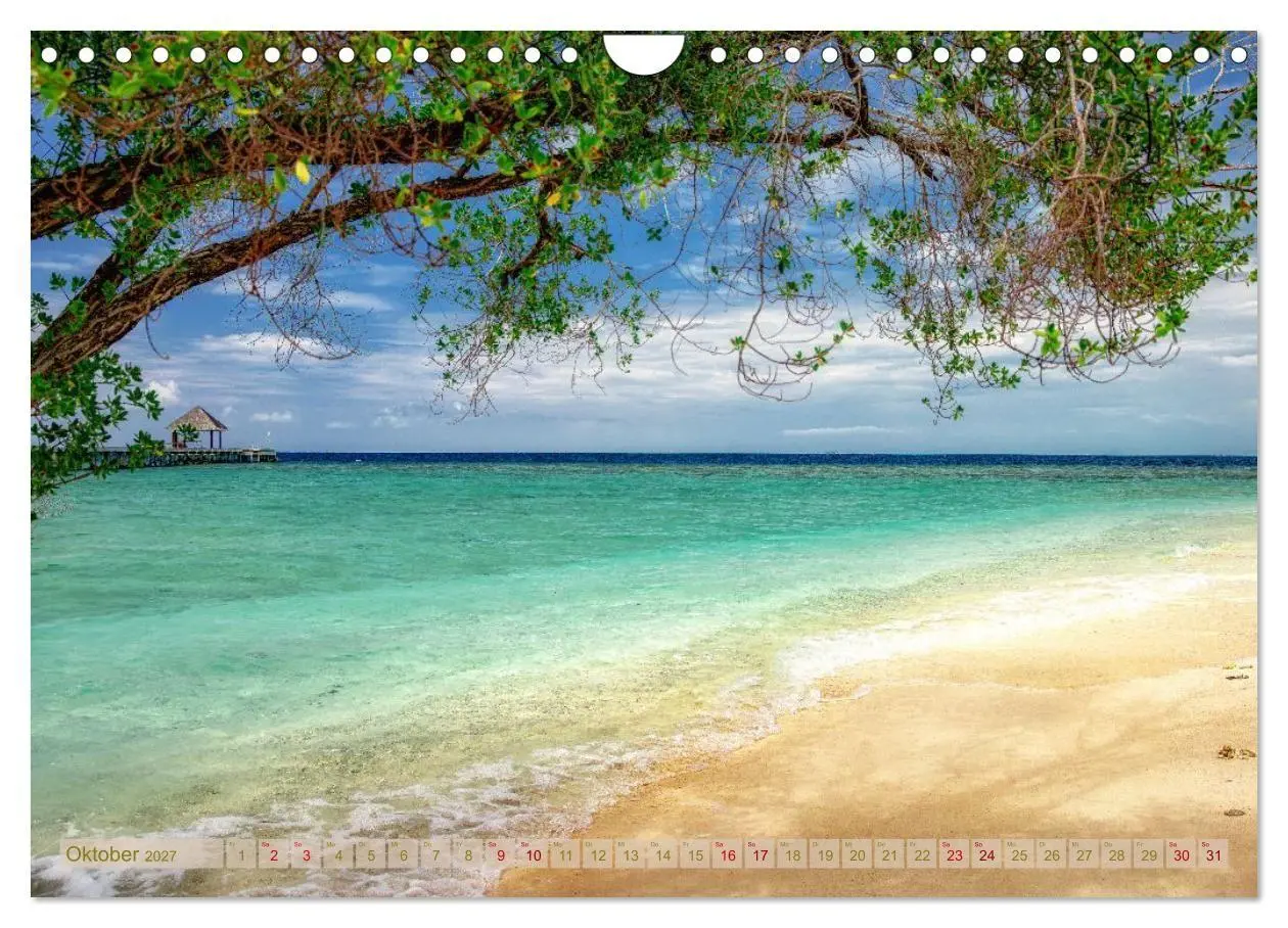 Bild: 9783516961195 | Malerische Malediven (Wandkalender 2027 DIN A4 quer), CALVENDO...