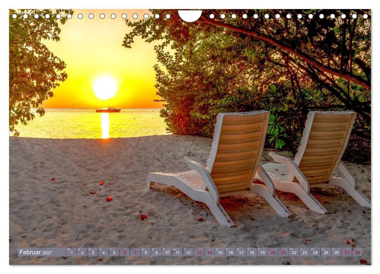 Bild: 9783516961195 | Malerische Malediven (Wandkalender 2027 DIN A4 quer), CALVENDO...