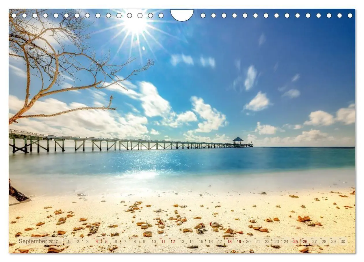 Bild: 9783516961195 | Malerische Malediven (Wandkalender 2027 DIN A4 quer), CALVENDO...