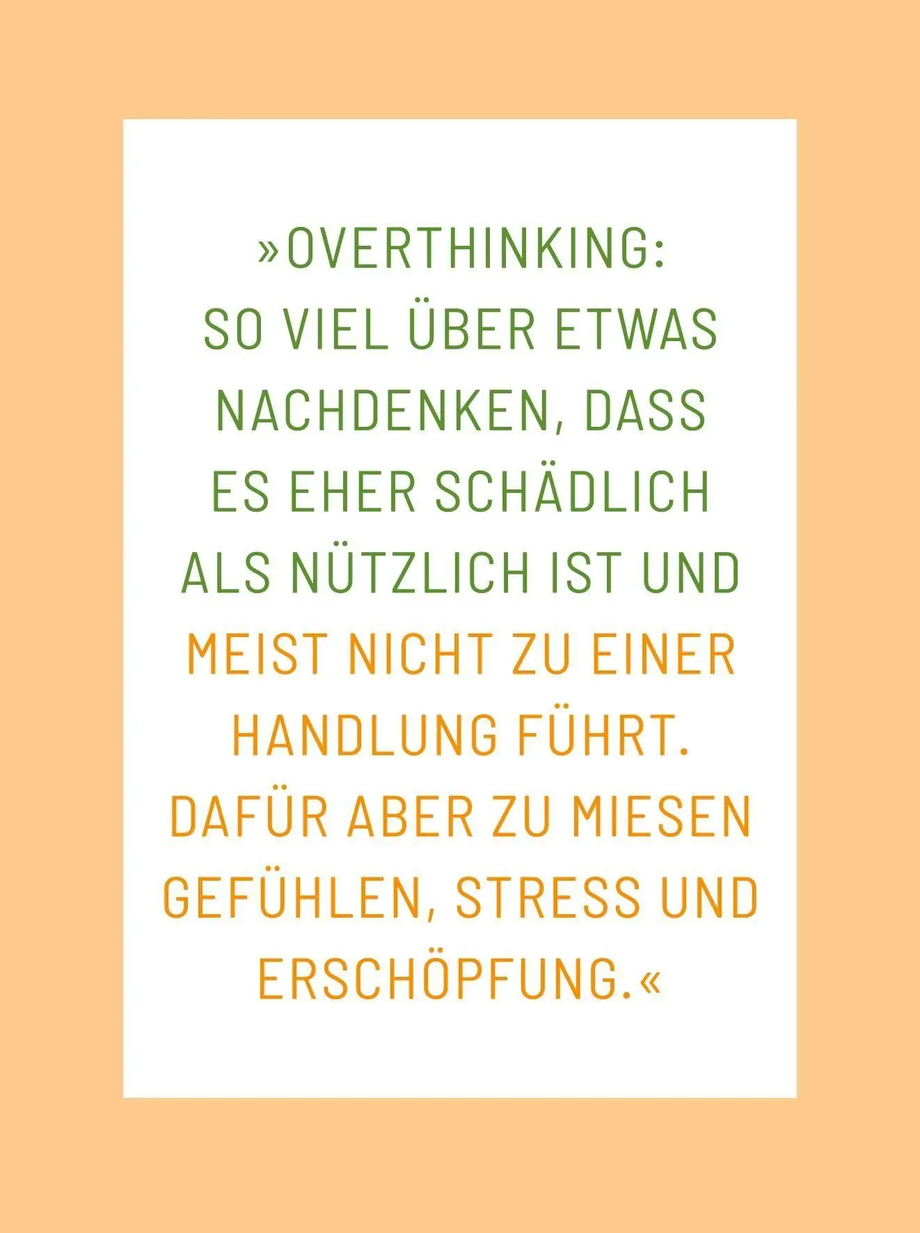 Bild: 9783758901195 | Die 1-Minuten-Strategie gegen Overthinking | Matthias Hammer | Buch