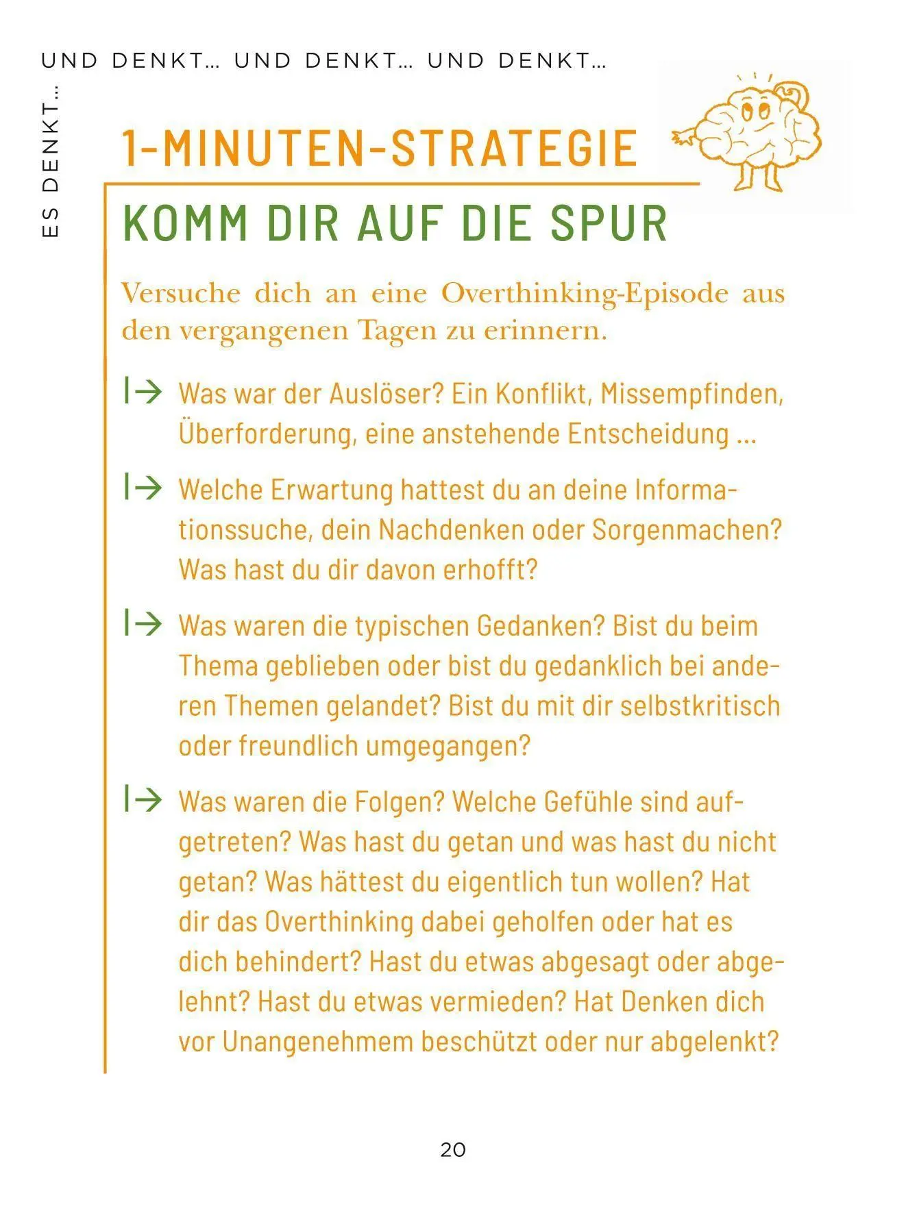 Bild: 9783758901195 | Die 1-Minuten-Strategie gegen Overthinking | Matthias Hammer | Buch