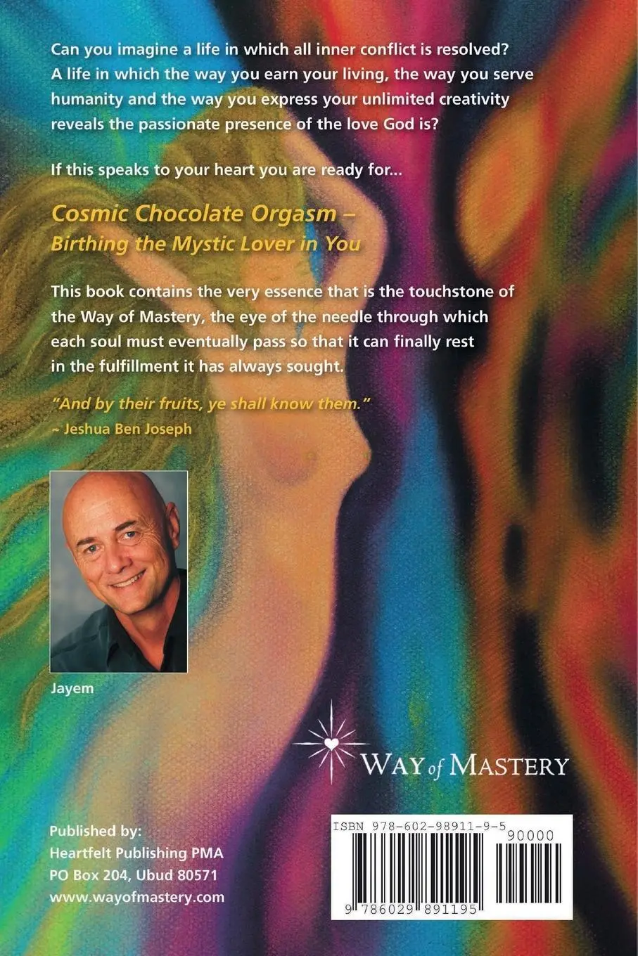 Rückseite: 9786029891195 | Cosmic Chocolate Orgasm | Jayem | Taschenbuch | Englisch | 2011