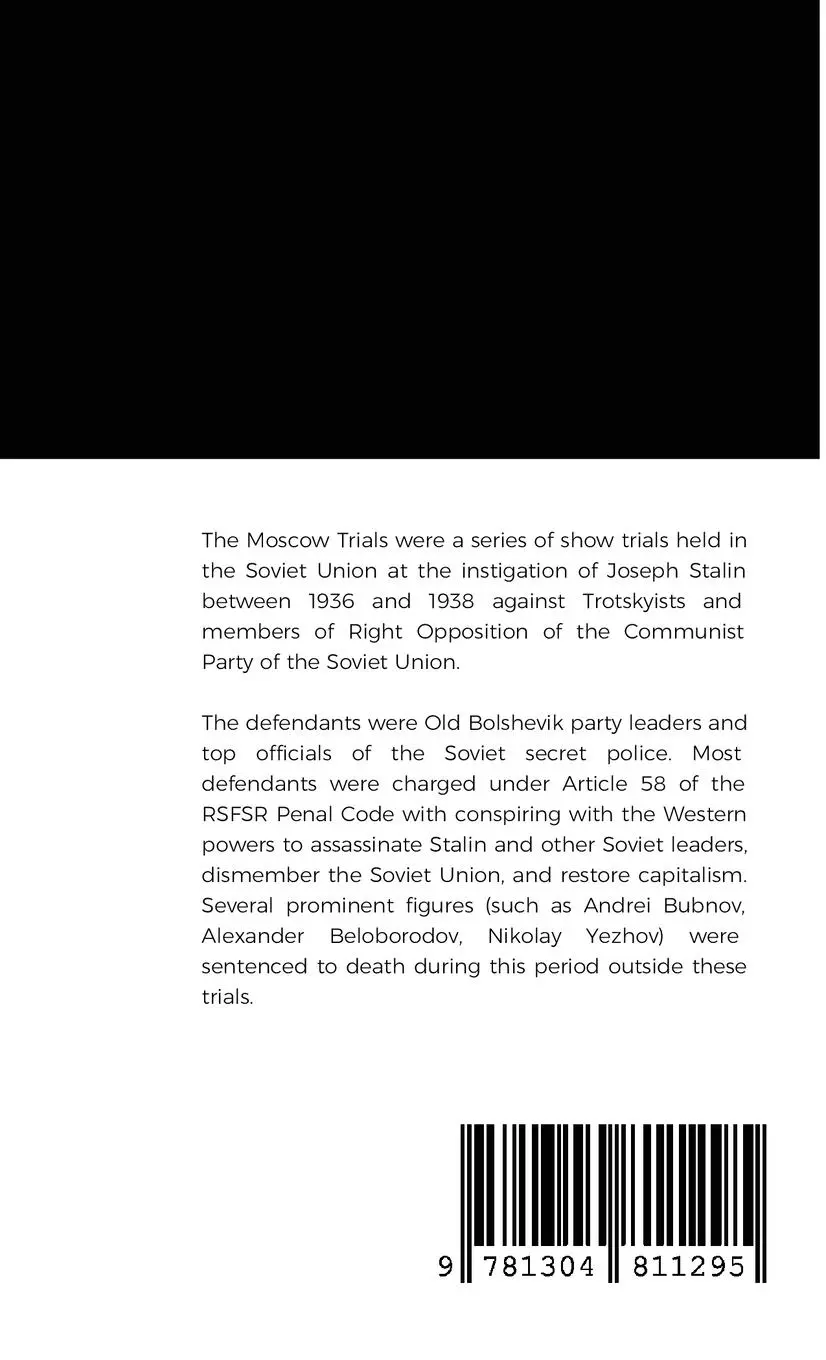 Rückseite: 9781304811295 | The Witchcraft Trial in Moscow | Friedrich Adler | Taschenbuch | 2021