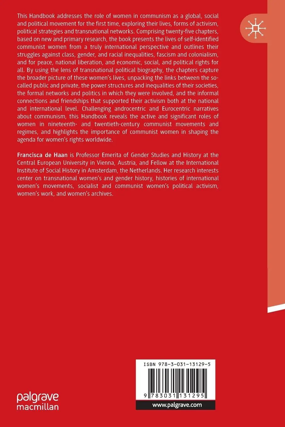 Rückseite: 9783031131295 | The Palgrave Handbook of Communist Women Activists around the World