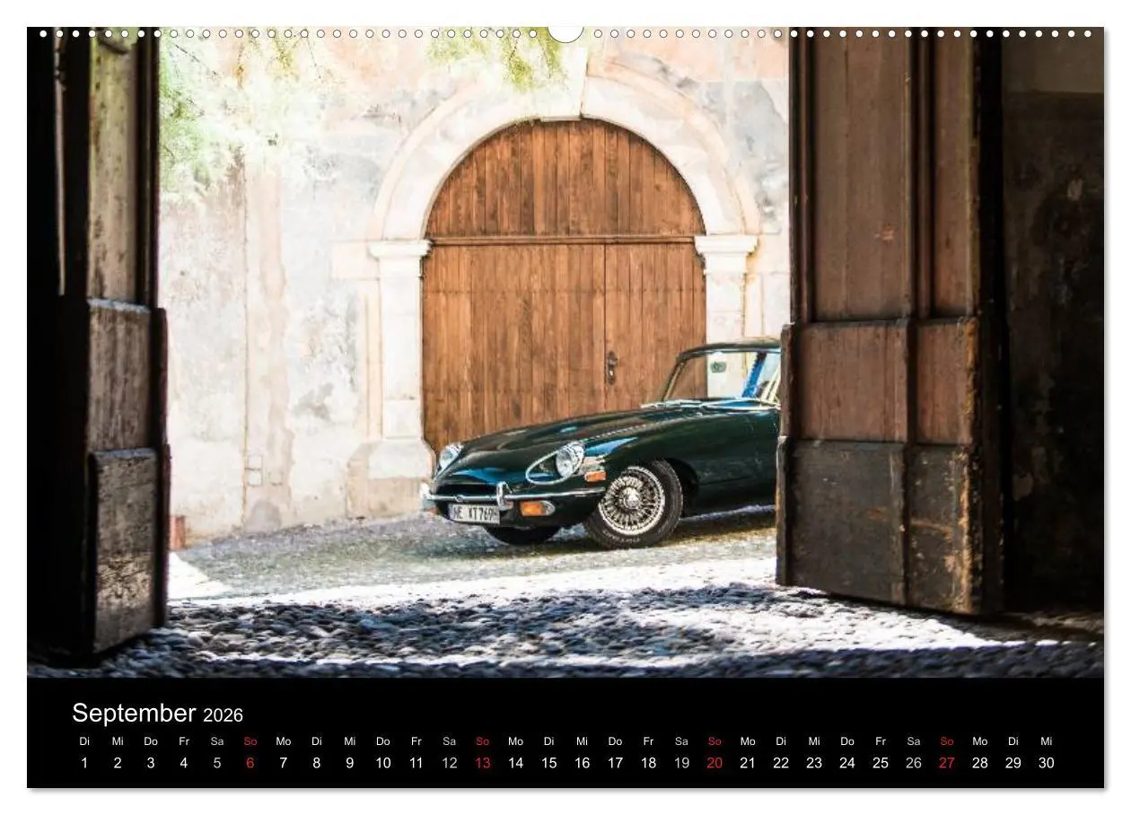 Bild: 9783516021295 | Jaguar E-Type 2026 (Wandkalender 2026 DIN A2 quer), CALVENDO...