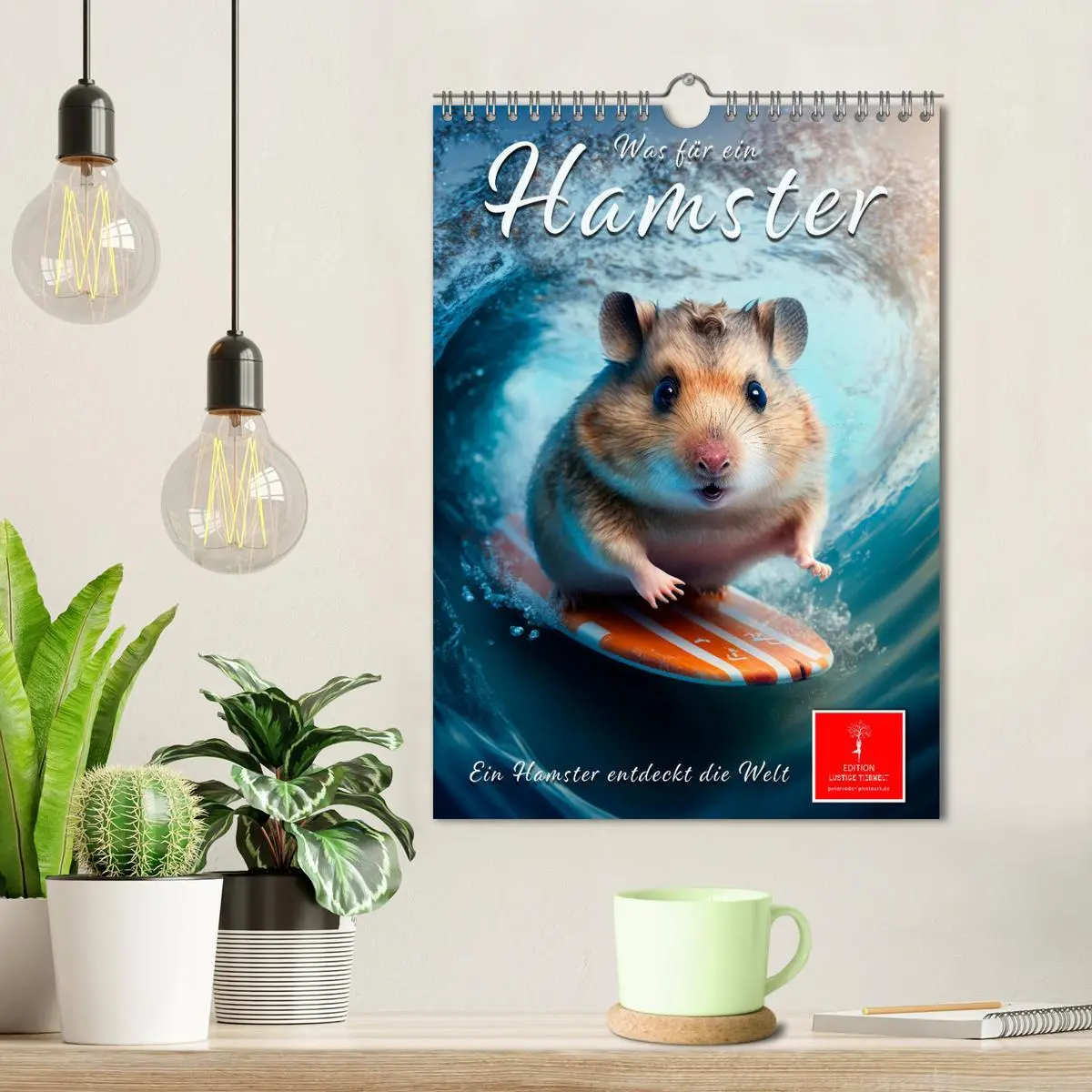 Bild: 9783516331295 | Was für ein Hamster (Wandkalender 2026 DIN A4 hoch), CALVENDO...