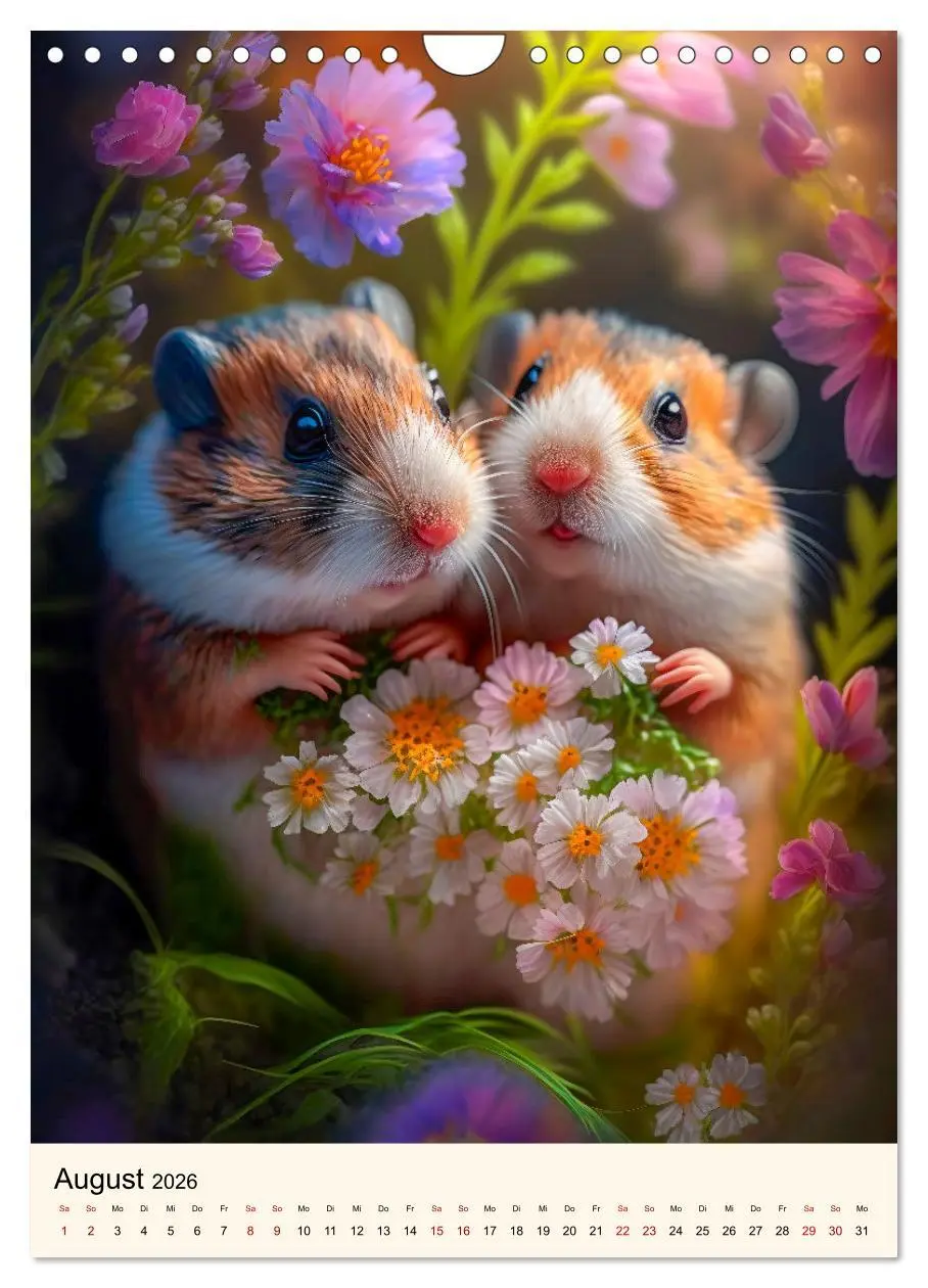 Bild: 9783516331295 | Was für ein Hamster (Wandkalender 2026 DIN A4 hoch), CALVENDO...