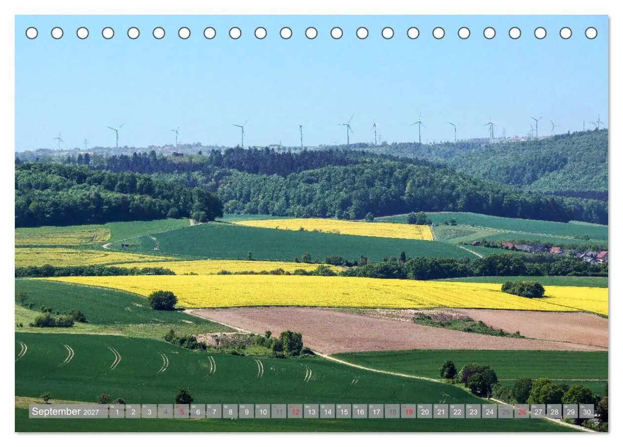 Bild: 9783569731295 | Weserbergland - sagenhaft schön (Tischkalender 2027 DIN A5 quer),...
