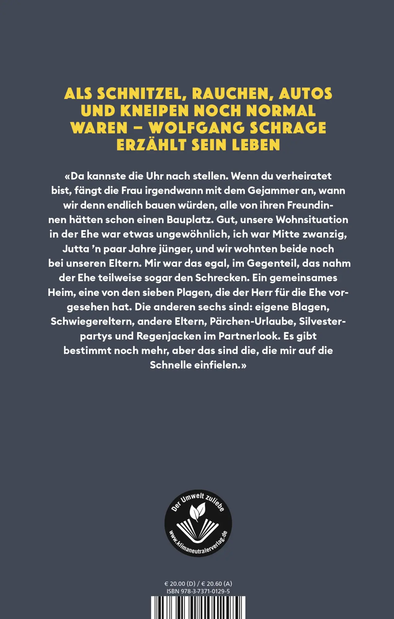 Rückseite: 9783737101295 | Begrabt meinen rechten Fuß auf der linken Spur | Dietmar Wischmeyer