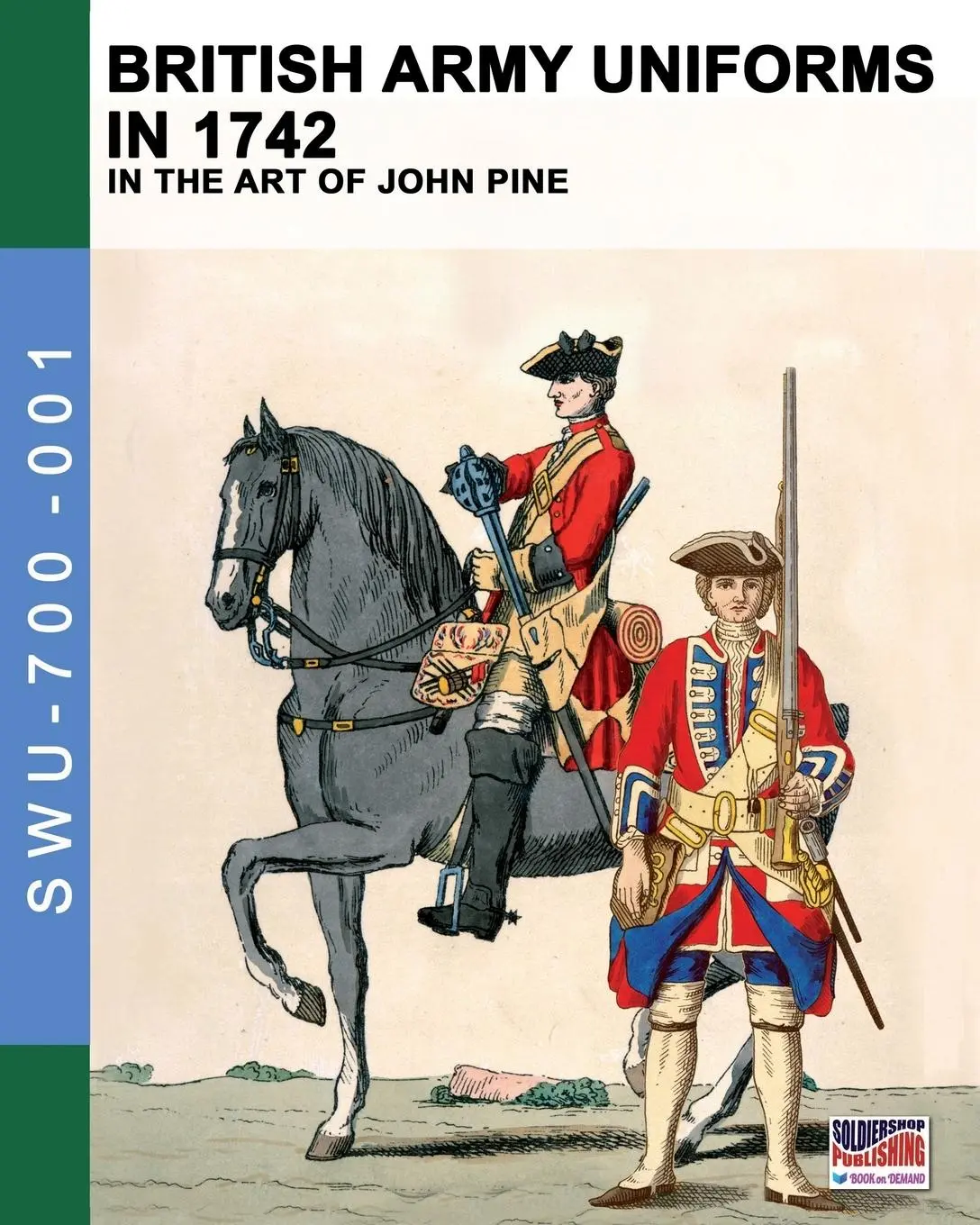 Cover: 9788893271295 | British Army uniforms in 1742 | In the art of John Pine | Cristini