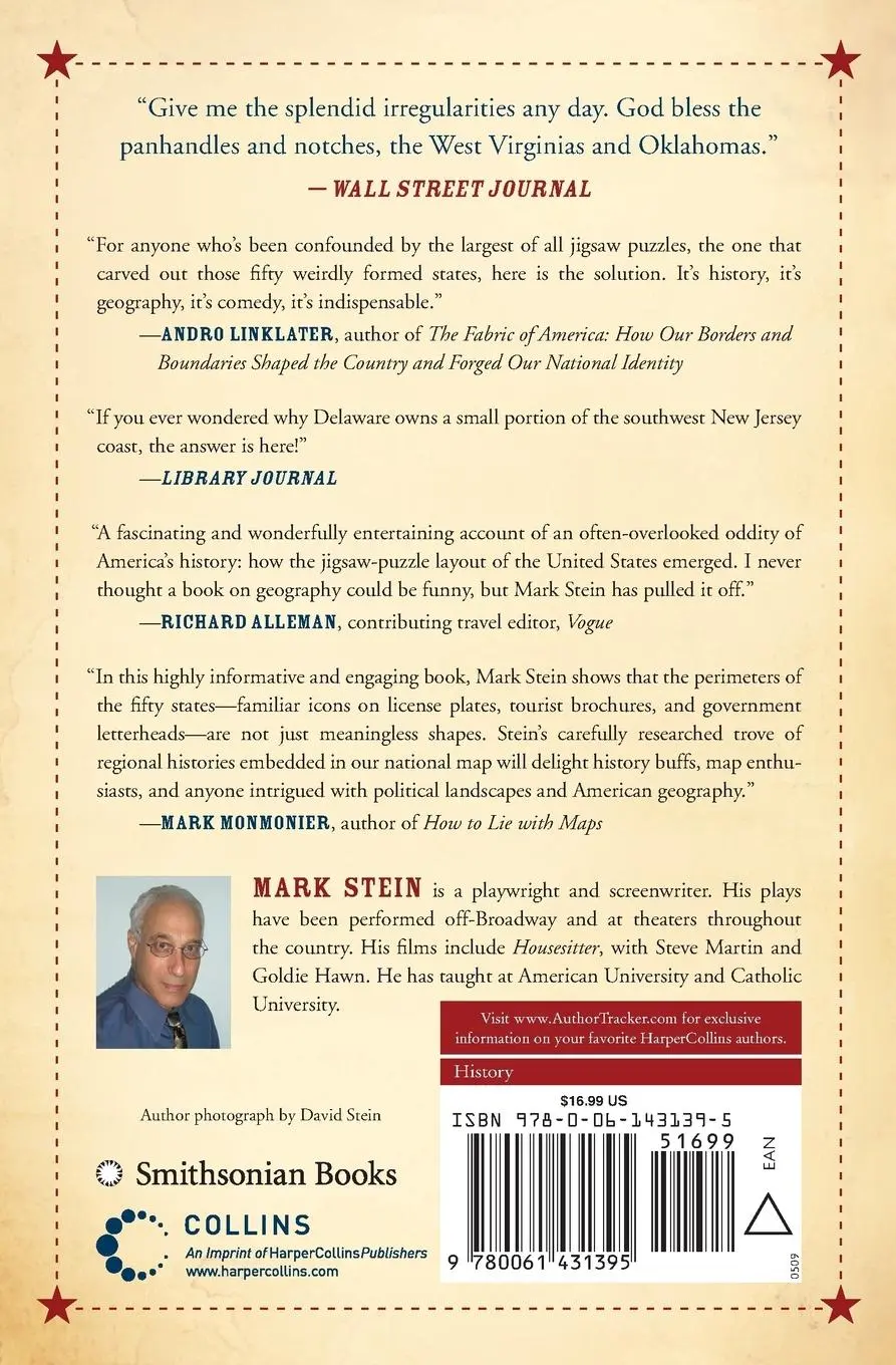 Rückseite: 9780061431395 | How the States Got Their Shapes | Mark Stein | Taschenbuch | Englisch