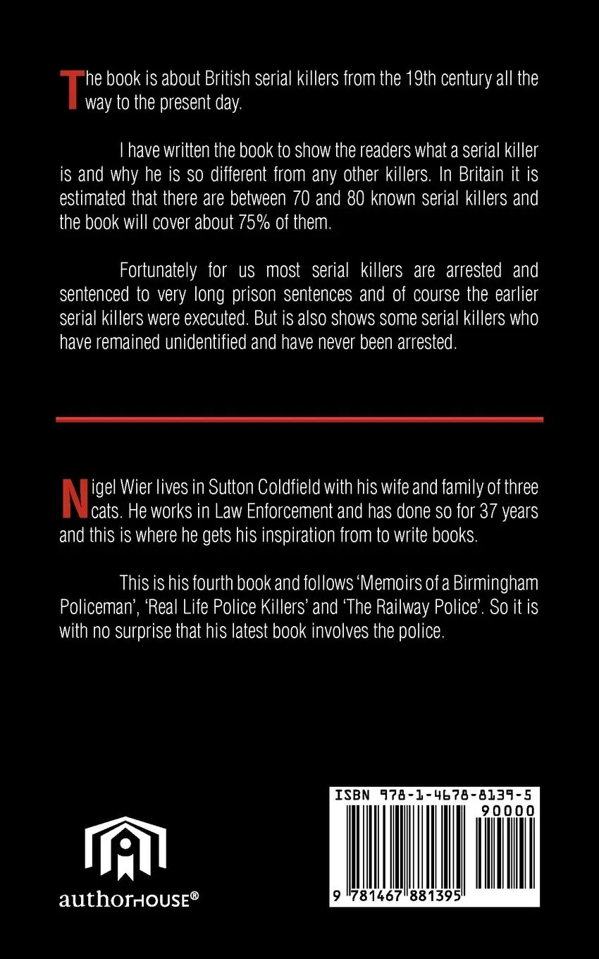 Rückseite: 9781467881395 | British Serial Killers | Nigel Wier | Taschenbuch | Englisch | 2011