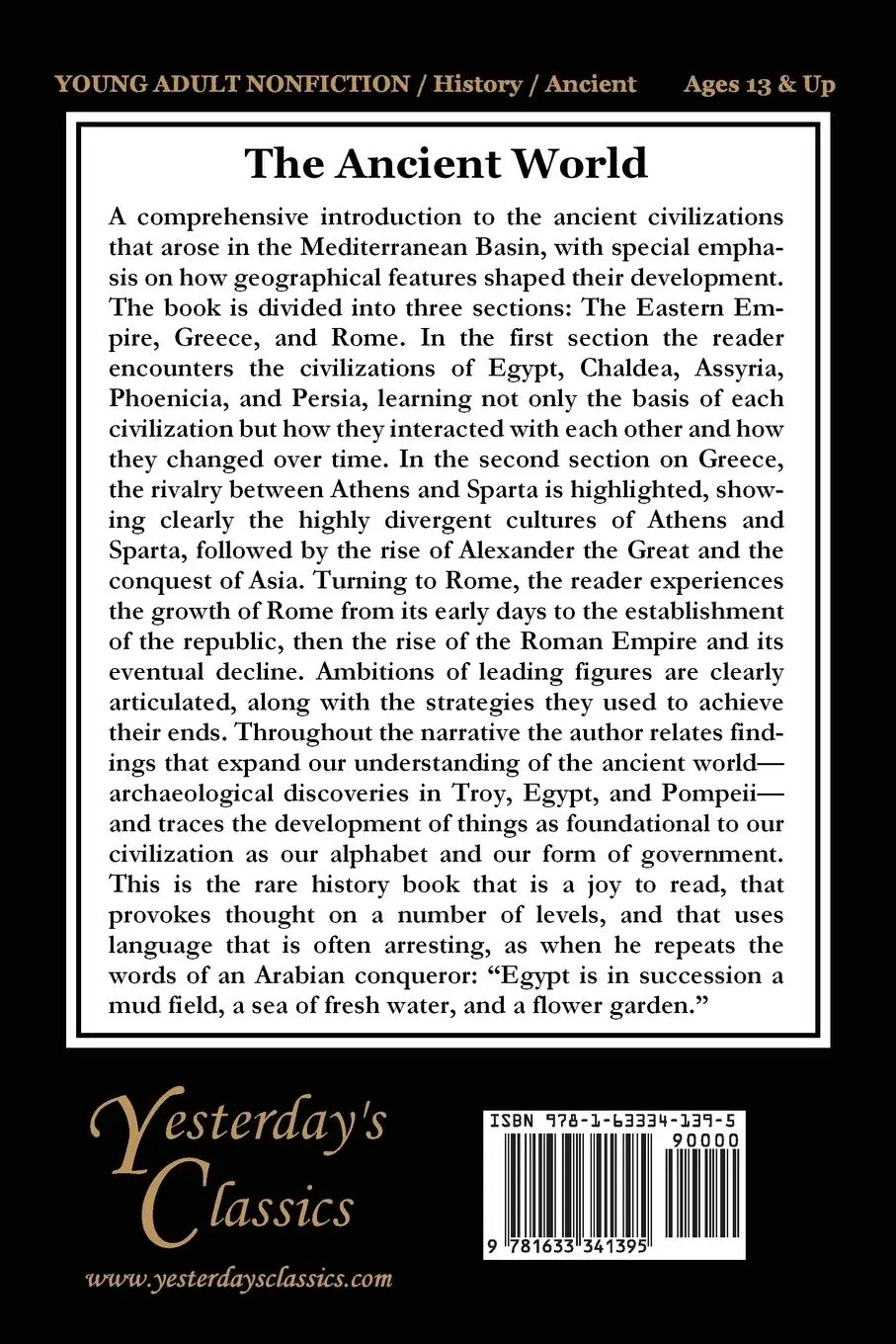 Rückseite: 9781633341395 | The Ancient World (Yesterday's Classics) | Albert Malet | Taschenbuch