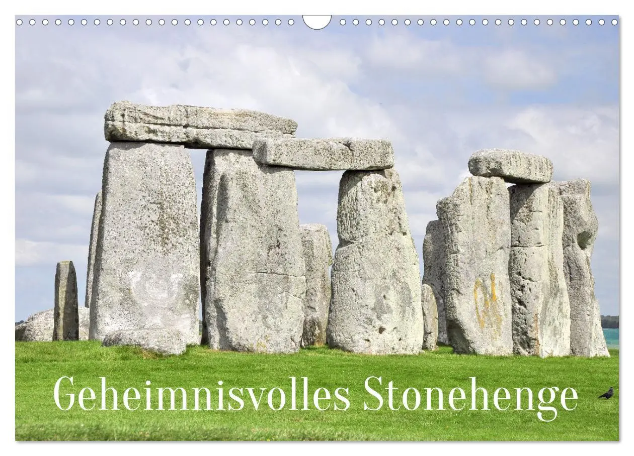 Cover: 9783457541395 | Geheimnisvolles Stonehenge (Wandkalender 2026 DIN A3 quer),...