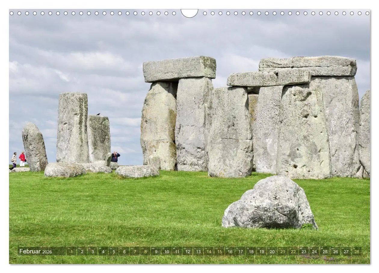 Bild: 9783457541395 | Geheimnisvolles Stonehenge (Wandkalender 2026 DIN A3 quer),...