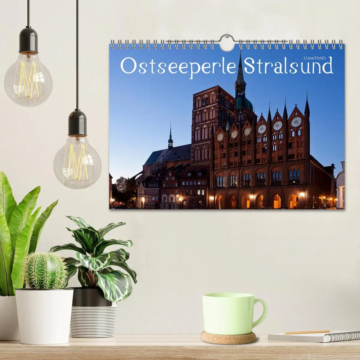 Bild: 9783516011395 | Ostseeperle Stralsund (Wandkalender 2026 DIN A4 quer), CALVENDO...