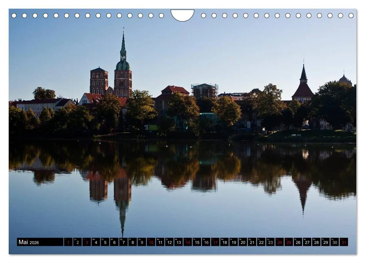 Bild: 9783516011395 | Ostseeperle Stralsund (Wandkalender 2026 DIN A4 quer), CALVENDO...