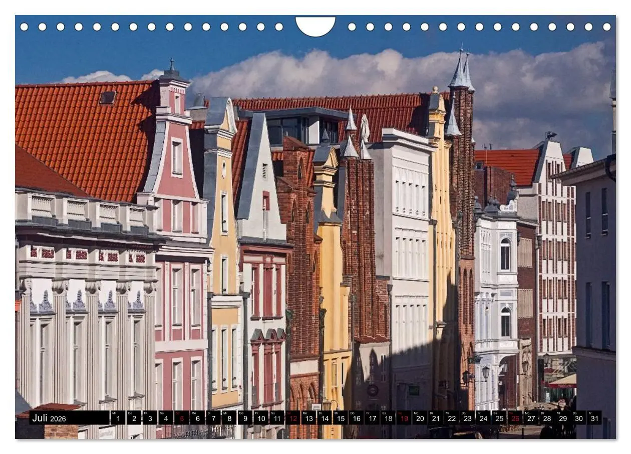 Bild: 9783516011395 | Ostseeperle Stralsund (Wandkalender 2026 DIN A4 quer), CALVENDO...