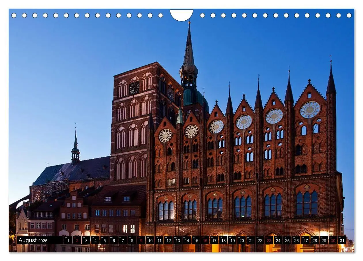 Bild: 9783516011395 | Ostseeperle Stralsund (Wandkalender 2026 DIN A4 quer), CALVENDO...