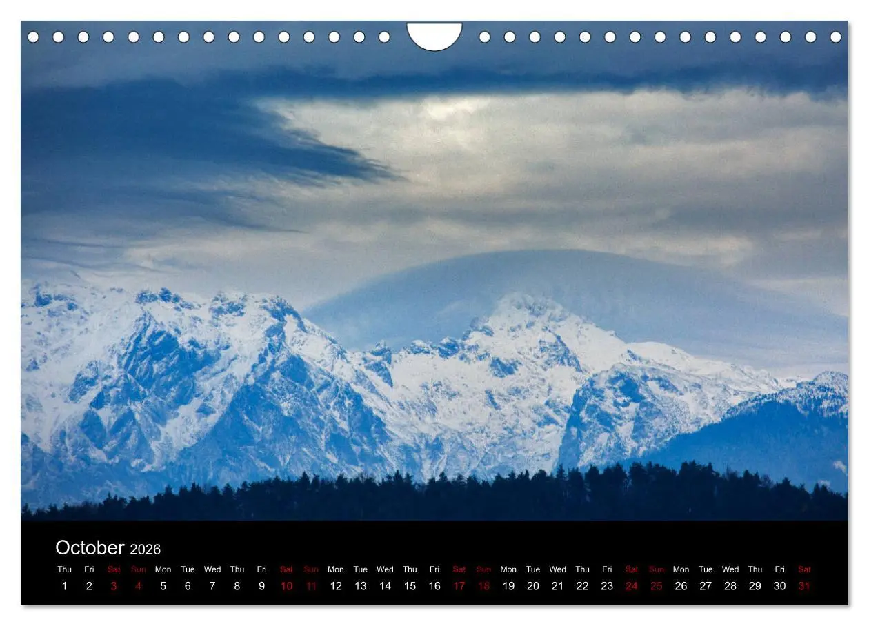 Bild: 9783516561395 | Mountains of Slovenia (Wall Calendar 2026 DIN A4 landscape),...