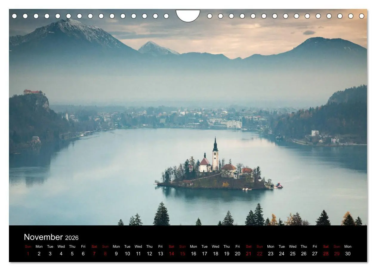 Bild: 9783516561395 | Mountains of Slovenia (Wall Calendar 2026 DIN A4 landscape),...