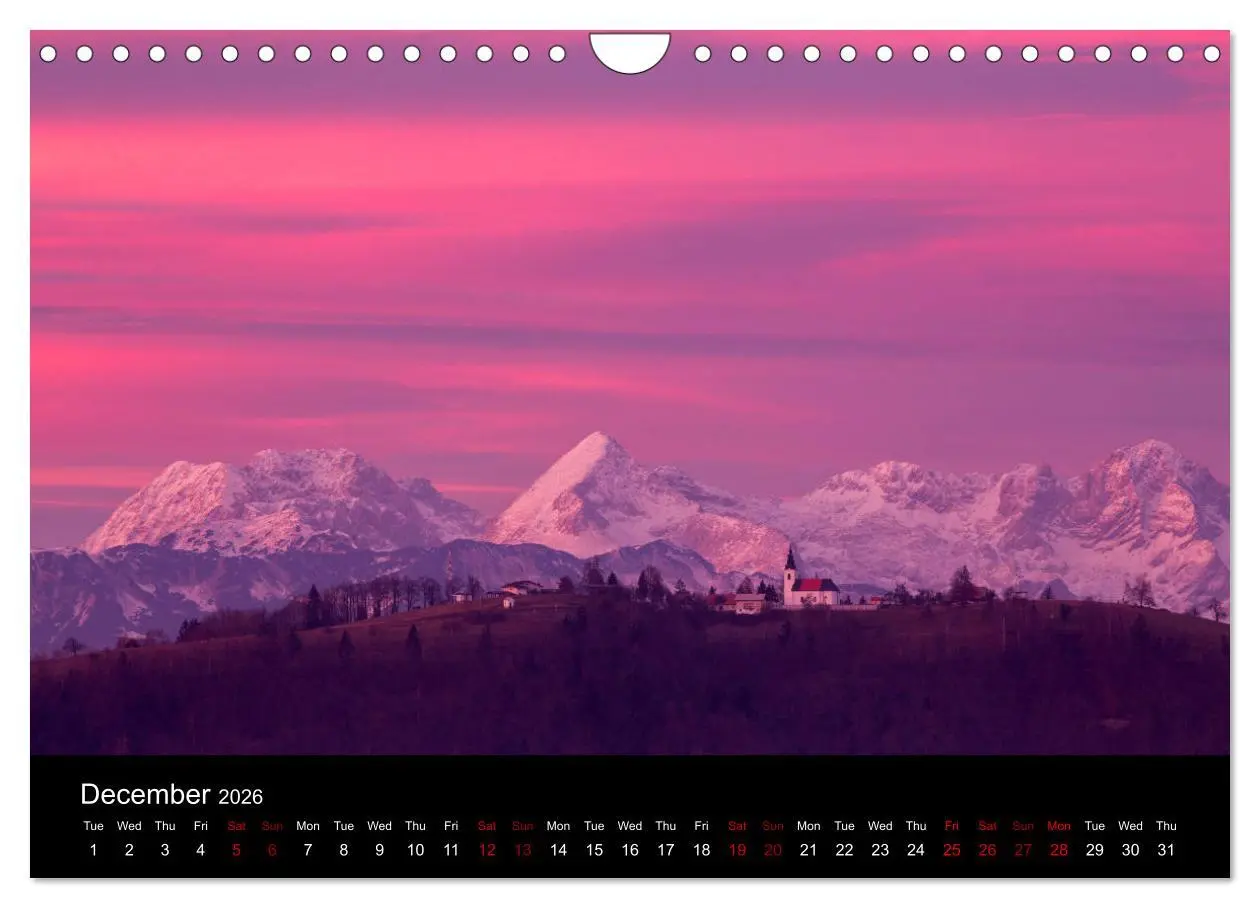 Bild: 9783516561395 | Mountains of Slovenia (Wall Calendar 2026 DIN A4 landscape),...