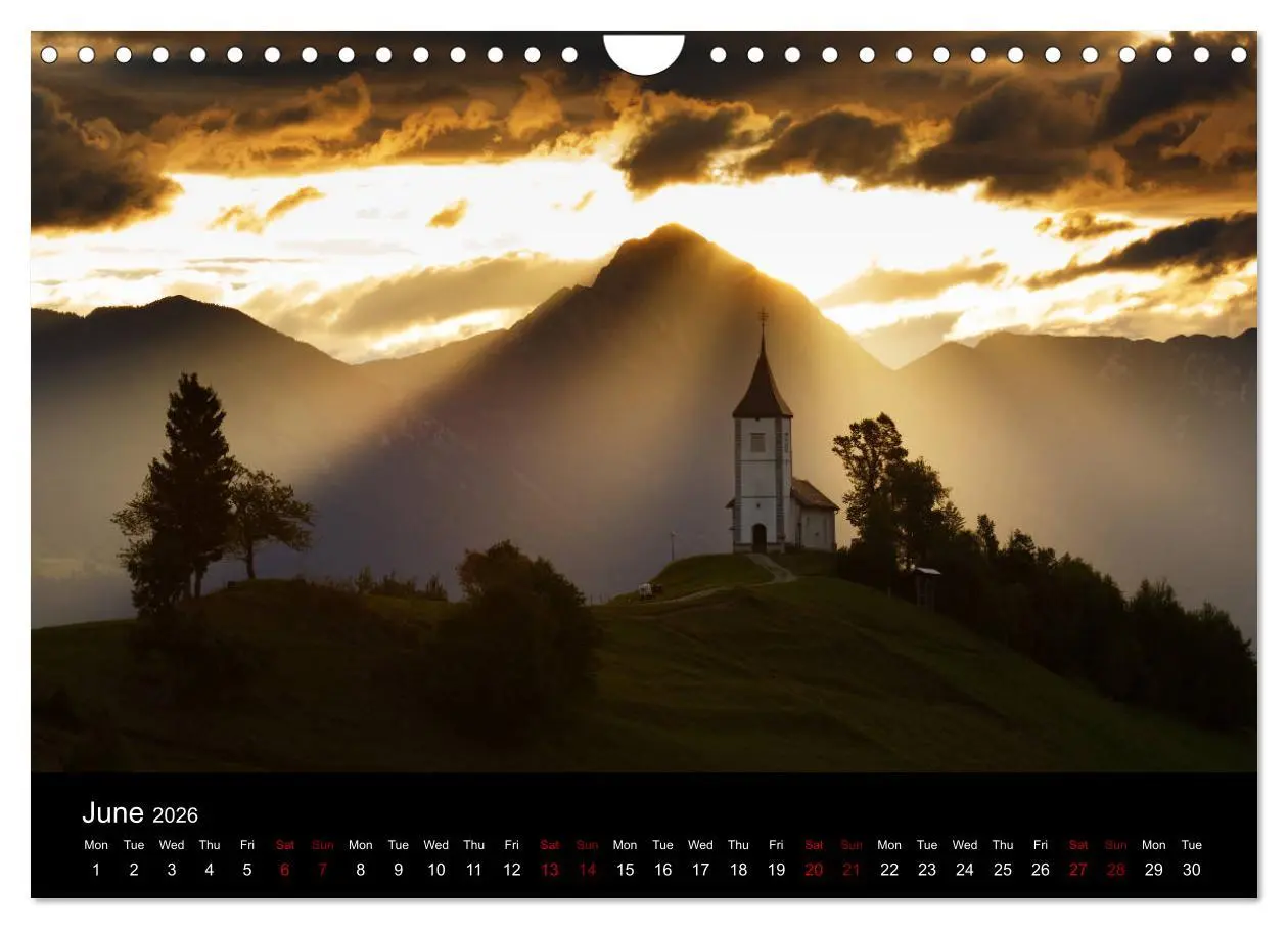 Bild: 9783516561395 | Mountains of Slovenia (Wall Calendar 2026 DIN A4 landscape),...