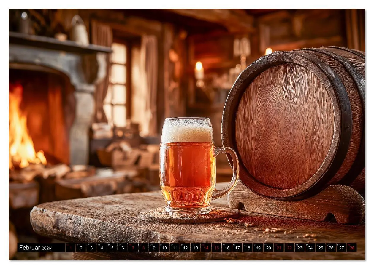 Bild: 9783516631395 | Bier im Blut - Maß für Maß durchs Männerjahr (Wandkalender 2026 DIN...