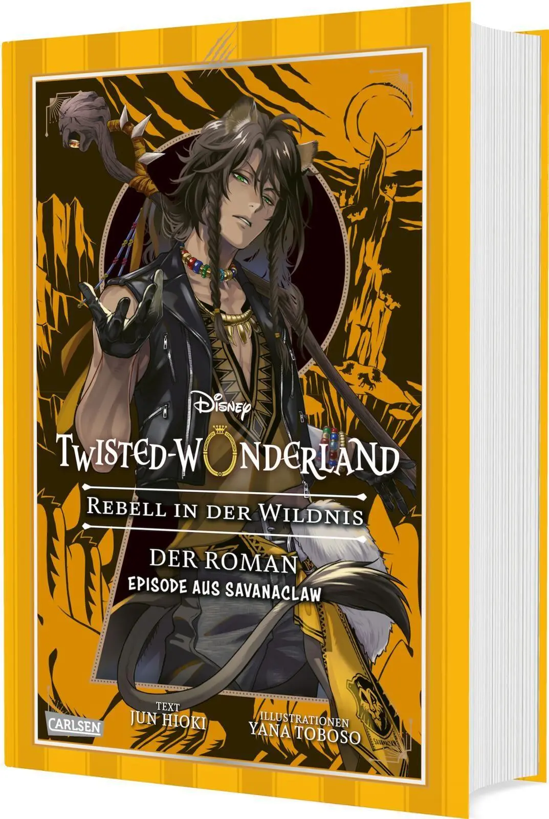 Cover: 9783551281395 | Disney: Twisted Wonderland - Roman: Rebell in der Wildnis | Jun Hioki