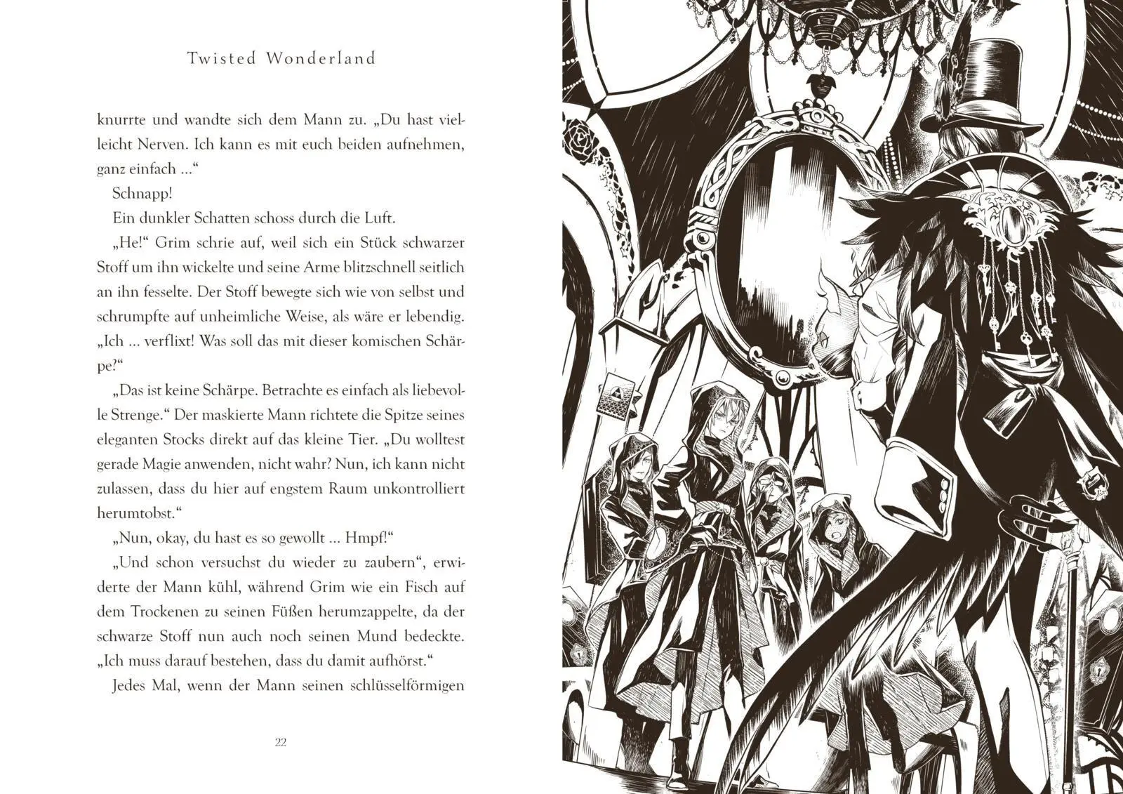 Bild: 9783551281395 | Disney: Twisted Wonderland - Roman: Rebell in der Wildnis | Jun Hioki