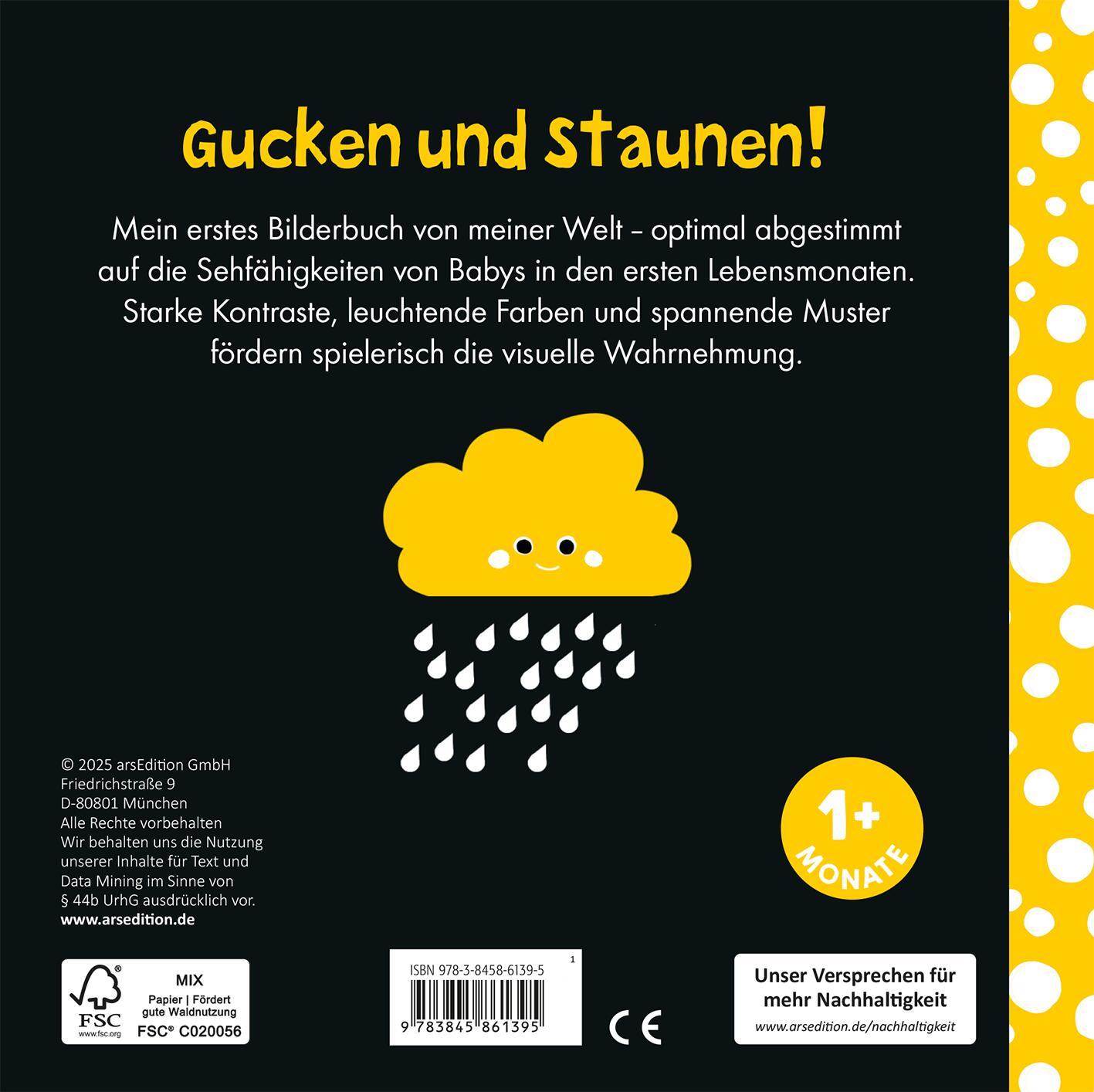 Rückseite: 9783845861395 | Meine kleine Babywelt: Zuhause | Mein Kontrastbuch | Yayo Kawamura