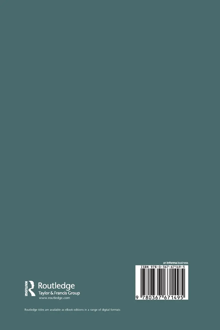 Rückseite: 9780367671495 | A Sensory Sociology of Autism | Habitual Favourites | Robert Rourke