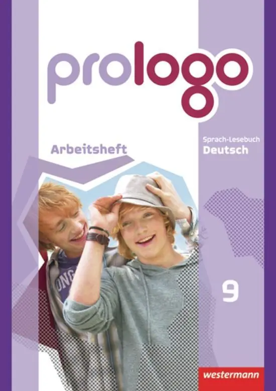 Cover: 9783141241495 | prologo 9. Arbeitsheft. Allgemeine Ausgabe | Sandra Bergmann-Kramer