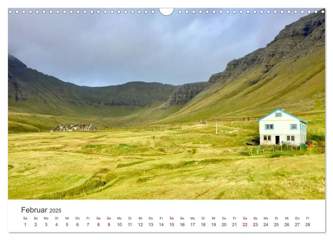 Bild: 9783435201495 | Zauber der Färöer Inseln (Wandkalender 2025 DIN A3 quer), CALVENDO...