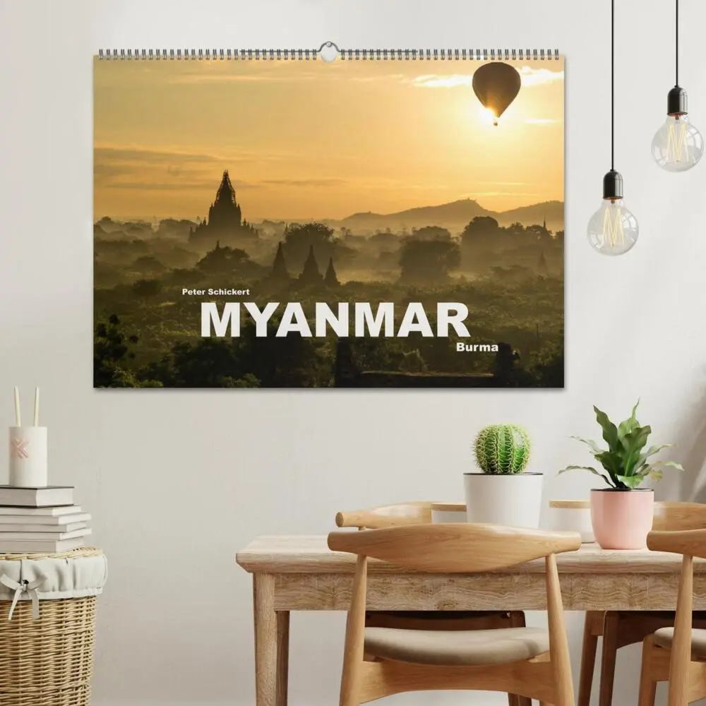 Bild: 9783435681495 | Myanmar - Burma (Wandkalender 2025 DIN A2 quer), CALVENDO...