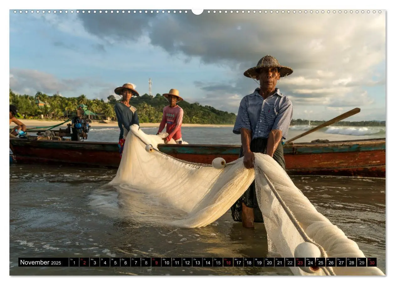 Bild: 9783435681495 | Myanmar - Burma (Wandkalender 2025 DIN A2 quer), CALVENDO...