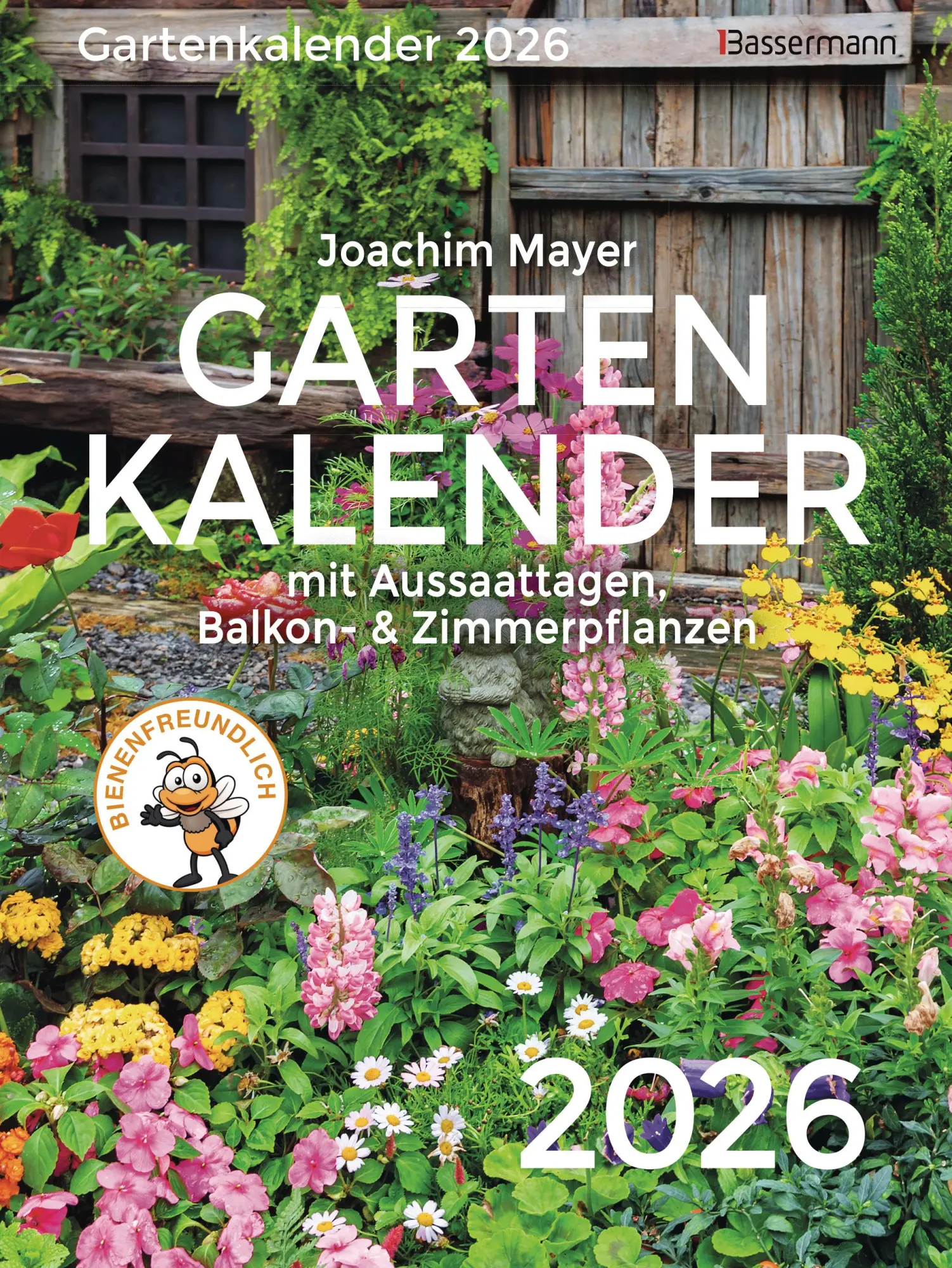 Cover: 9783809451495 | Gartenkalender 2026 | mit Aussaattagen, Balkon- und Zimmerpflanzen