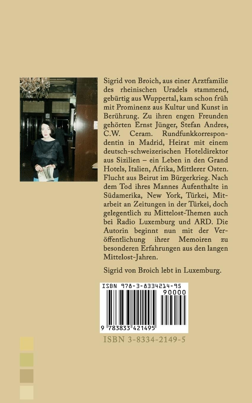 Rückseite: 9783833421495 | Libanon - warum es geschah | Das Rezept eines Bürgerkrieges | Broich