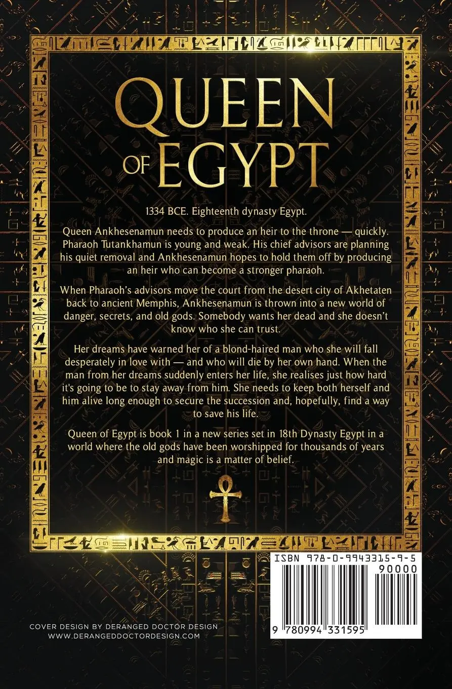 Rückseite: 9780994331595 | Queen of Egypt | Kylie Quillinan | Taschenbuch | Englisch | 2019
