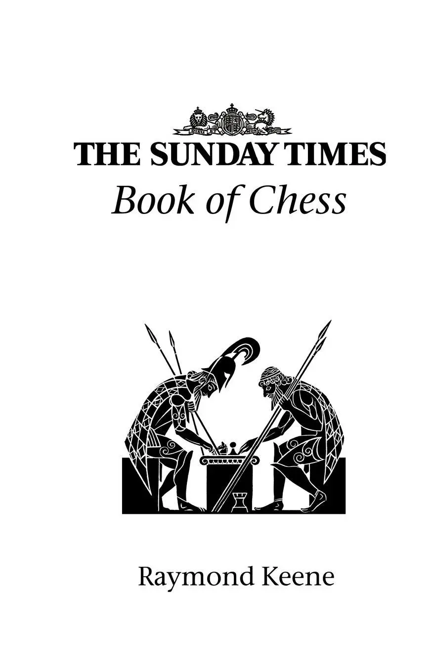 Cover: 9781843821595 | The Sunday Times Book of Chess | Raymond Keene | Taschenbuch | 2004