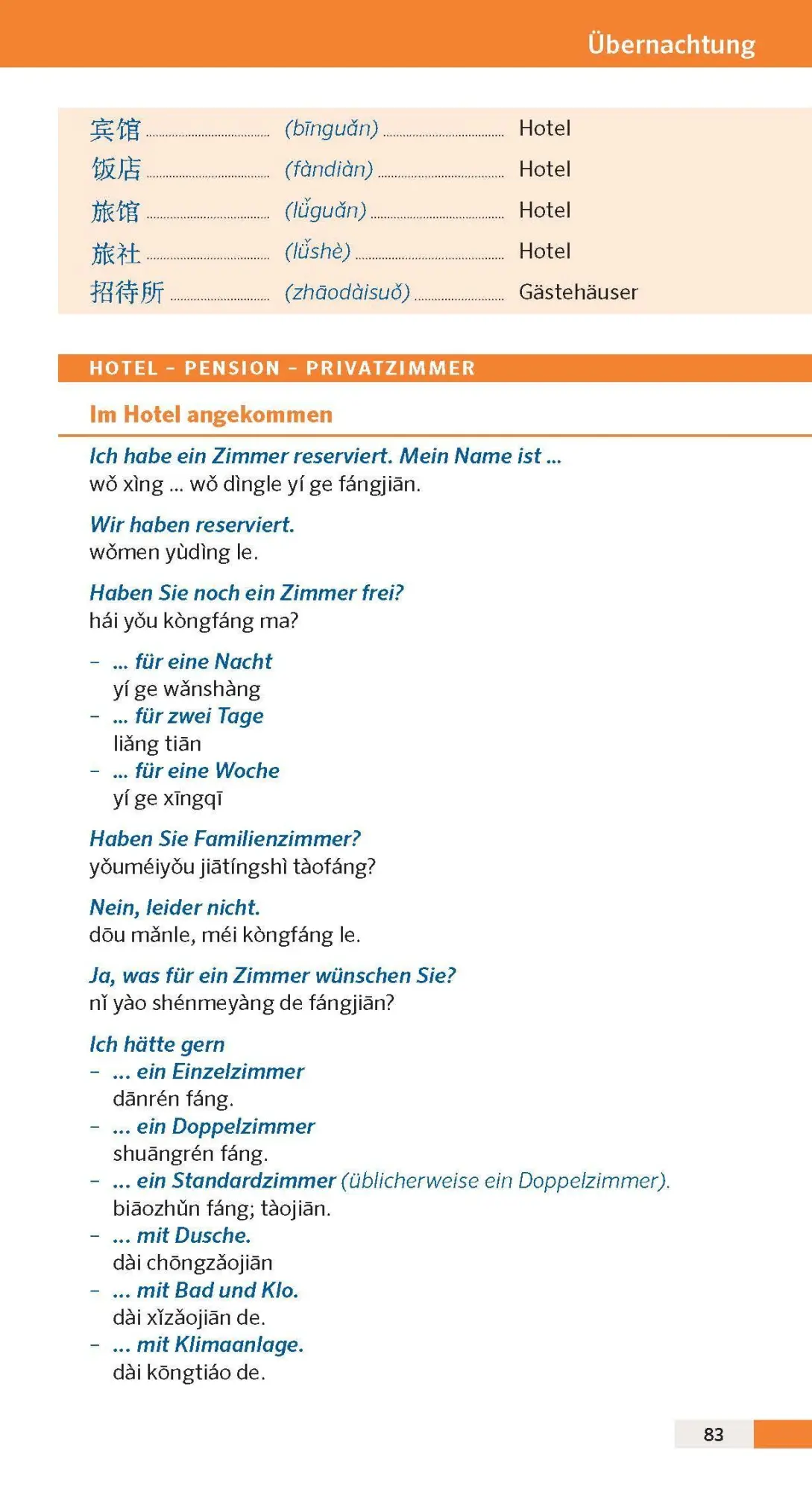 Bild: 9783125181595 | PONS Reise-Sprachführer Chinesisch | Taschenbuch | PONS-Wörterbücher