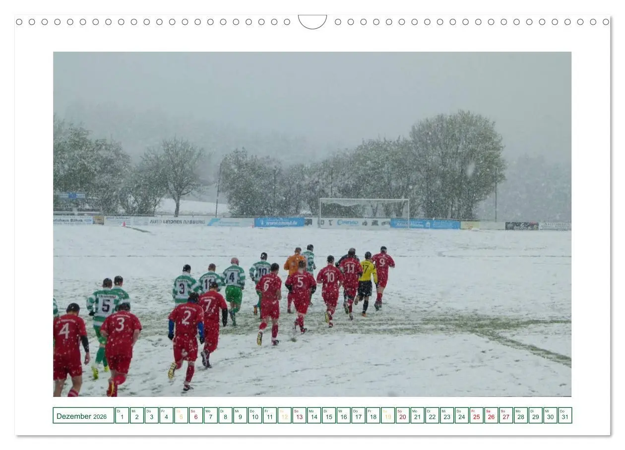 Bild: 9783457691595 | Der Amateurfußball-Kalender (Wandkalender 2026 DIN A3 quer),...