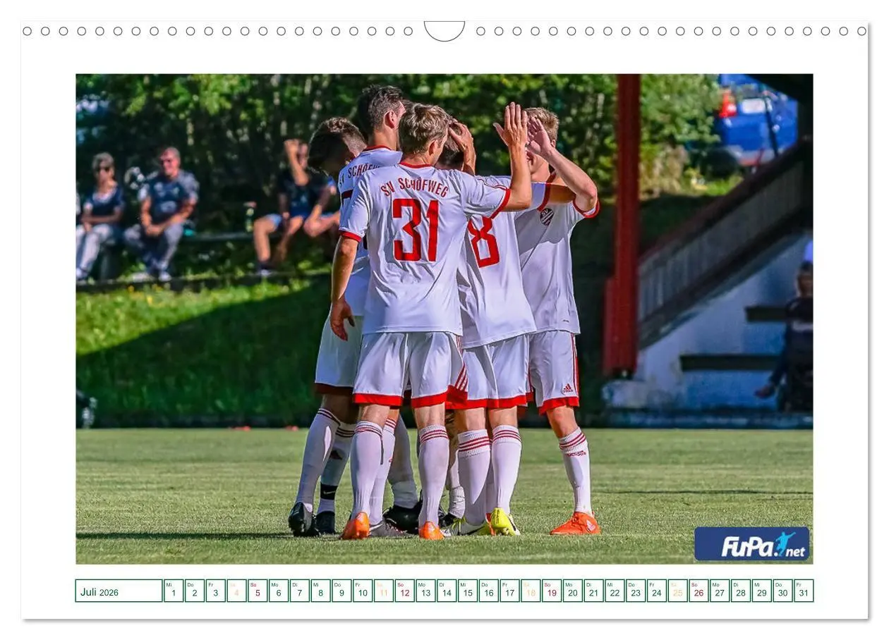 Bild: 9783457691595 | Der Amateurfußball-Kalender (Wandkalender 2026 DIN A3 quer),...