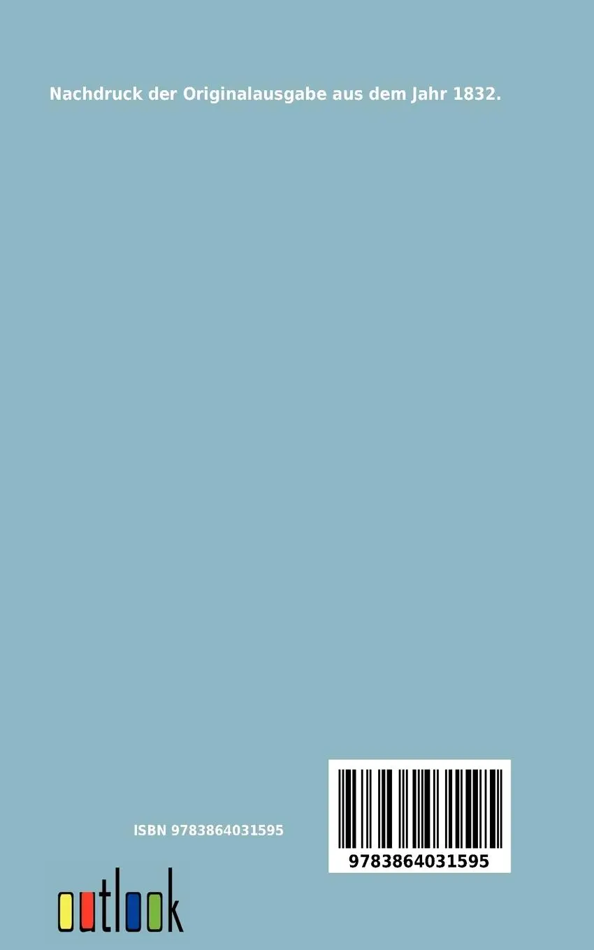 Rückseite: 9783864031595 | Drei Reisen nach Italien | Carl Friedrich Von Rumohr | Taschenbuch